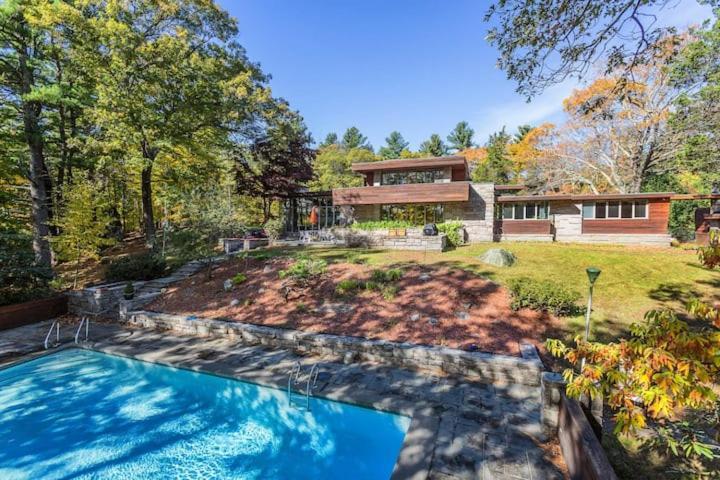 Peaceful Getaway Cottage On Grounds Of Historic Mid-Century Gem Northborough Exterior foto